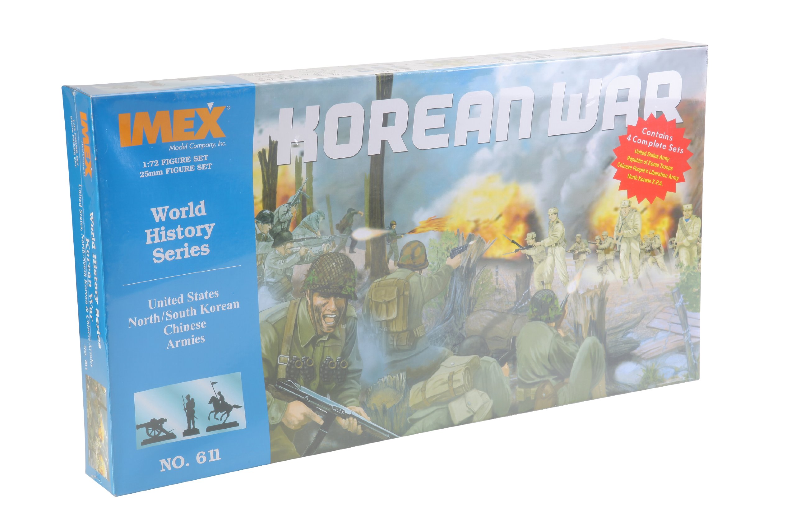 Amazon.com: 611 1/72 Korean War Set (4 Armies) : Arts, Crafts & Sewing